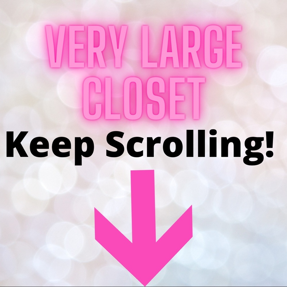 ⭐️LARGE CLOSET⭐️KEEP SCROLLING⭐️